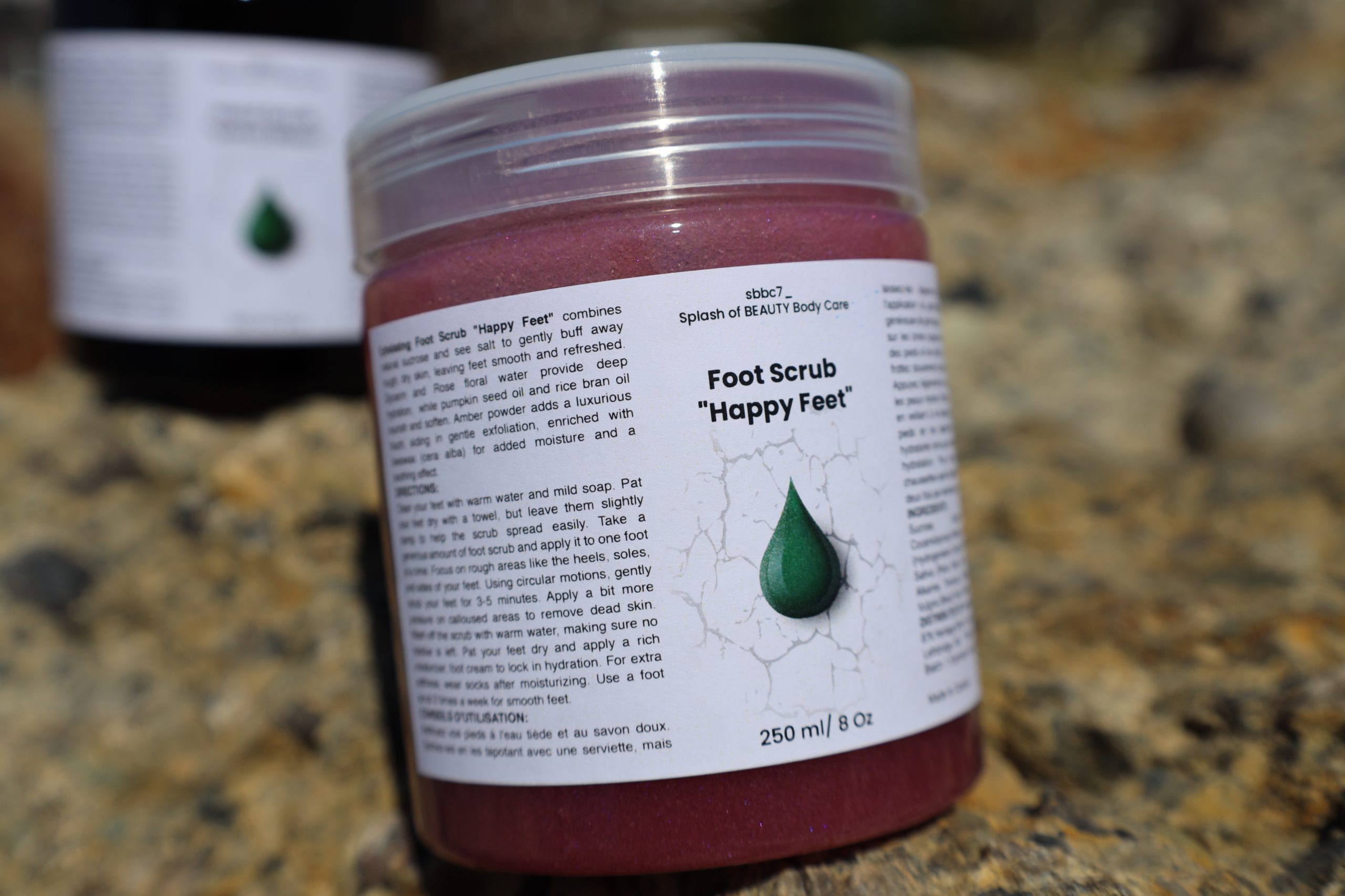 Foot Scrub "Happy Feet" 250 ml - Image 2