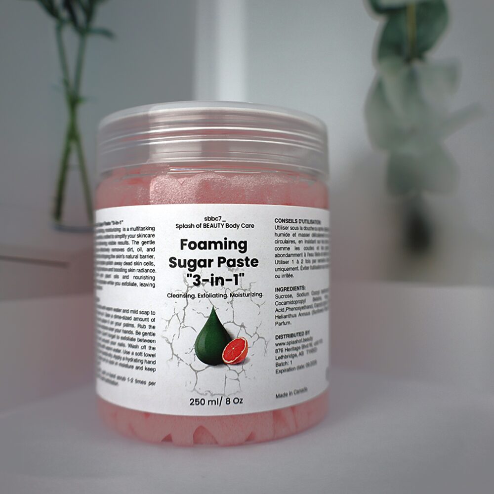 Foaming Sugar Paste "3 in 1" 250 ml
