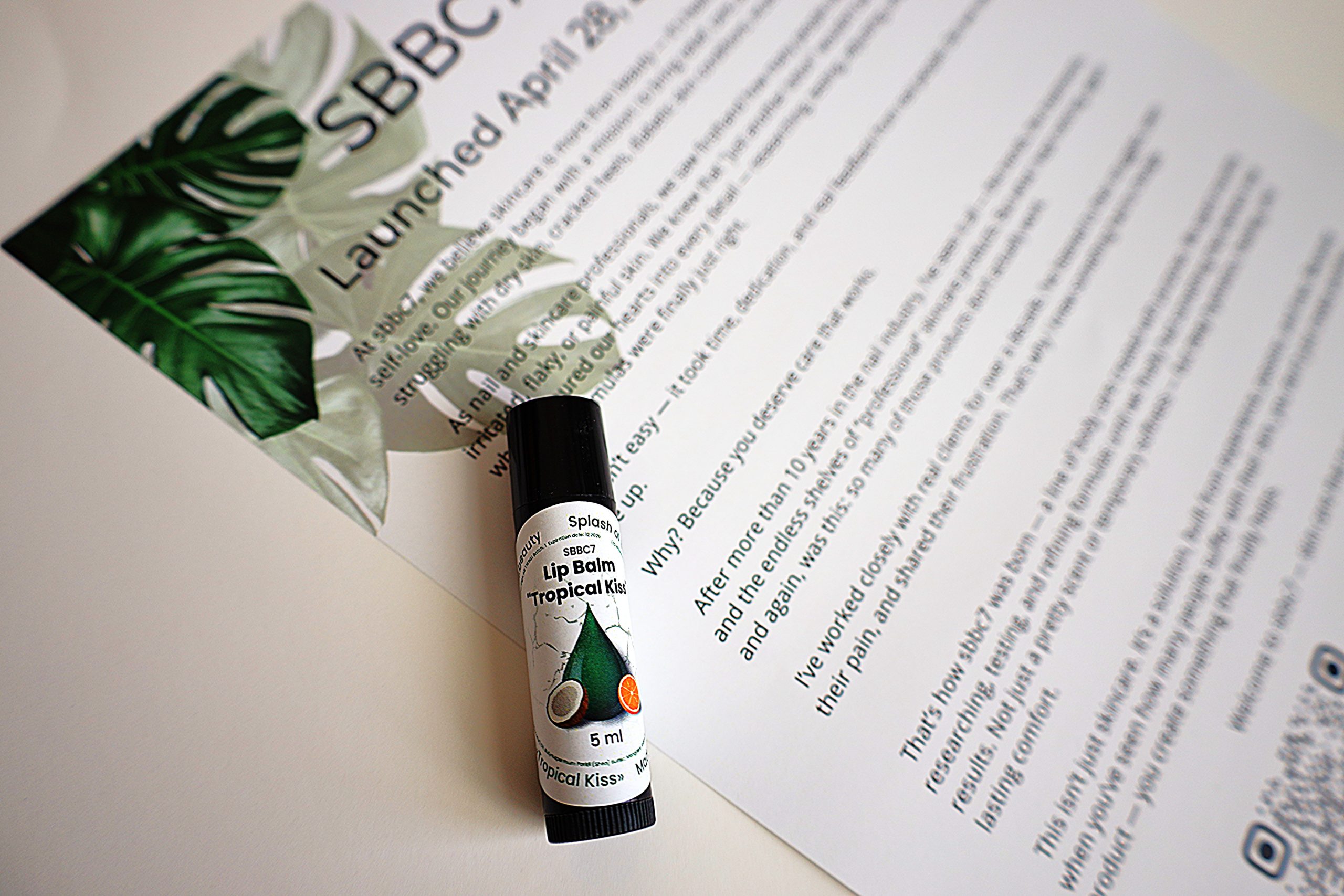 Lip Balm "Tropical Kiss" 5 ml - Image 4